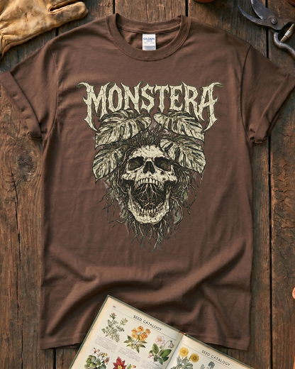 Monstera Skull T-Shirt