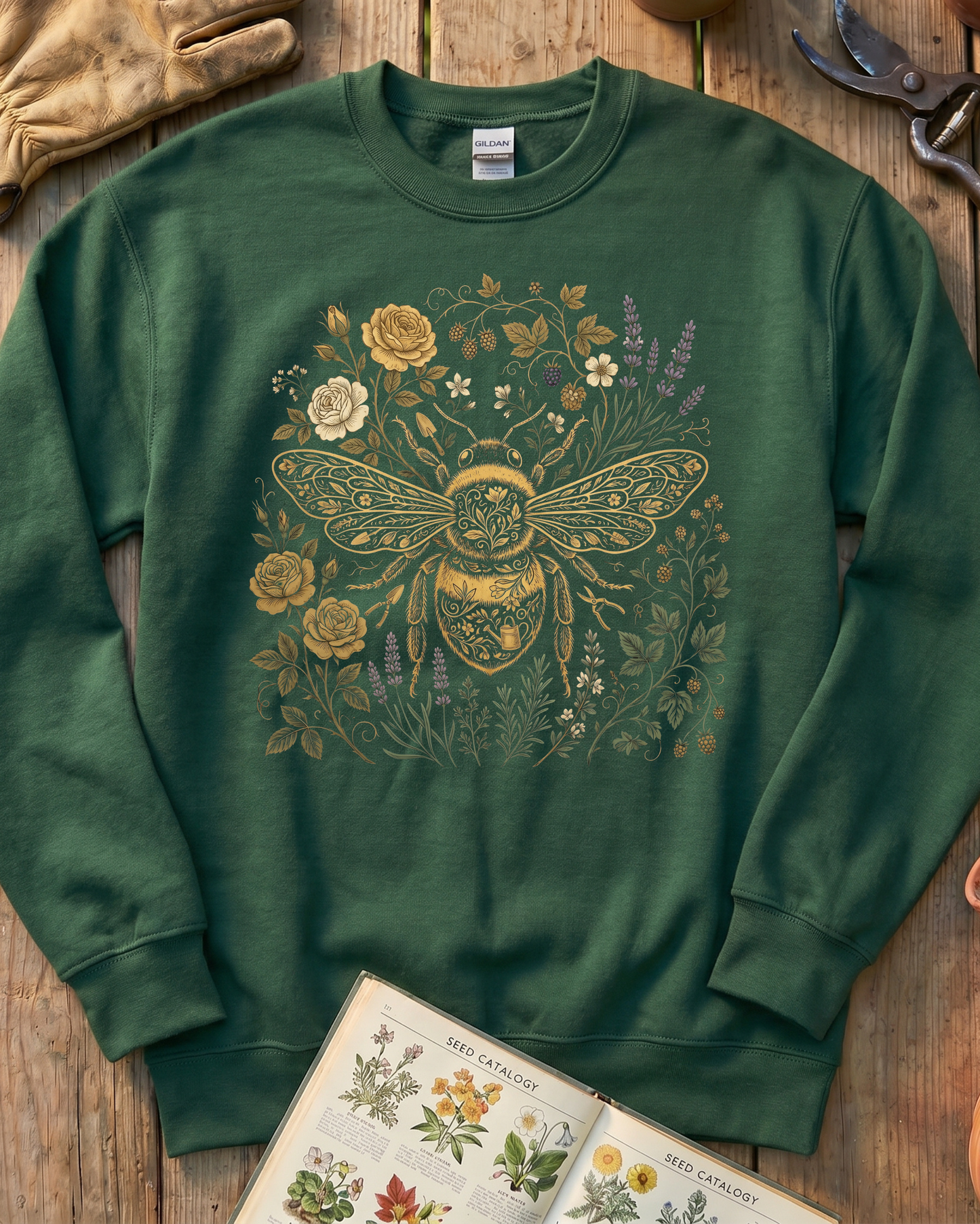Bee Flower Sweatshirt