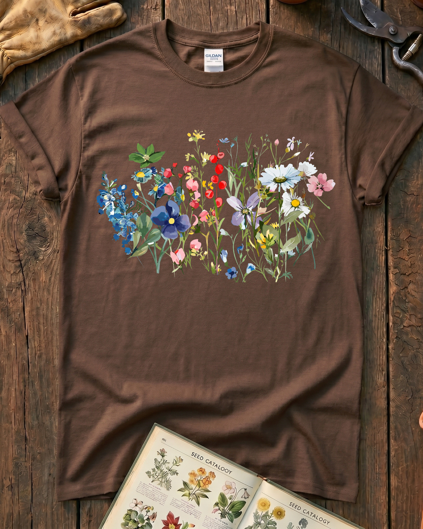 Wildflower Meadow Botanical T-Shirt