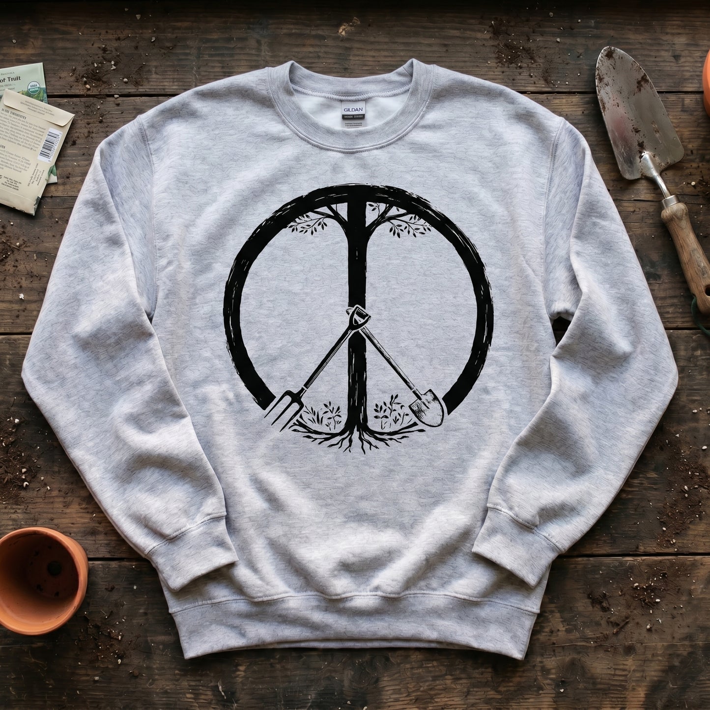 Peace Symbol Sweatshirt