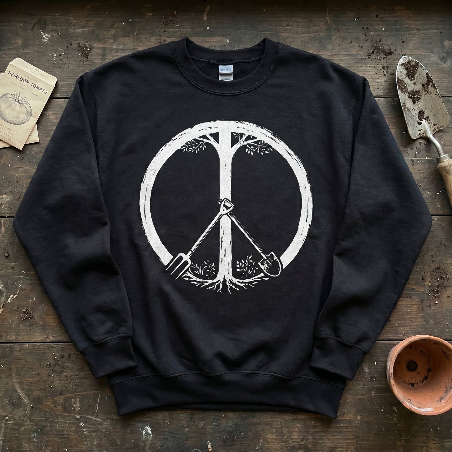 Peace Symbol Sweatshirt