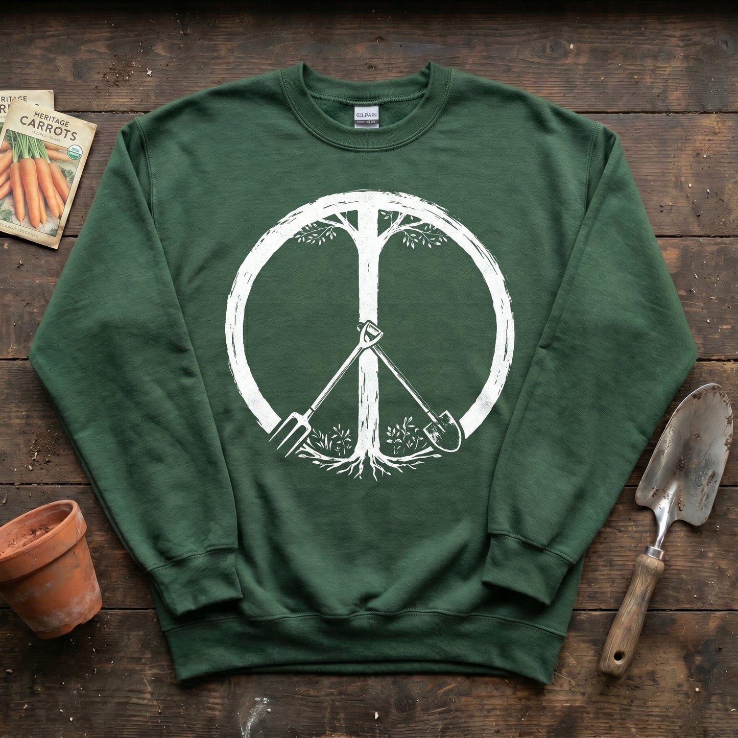 Peace Symbol Sweatshirt