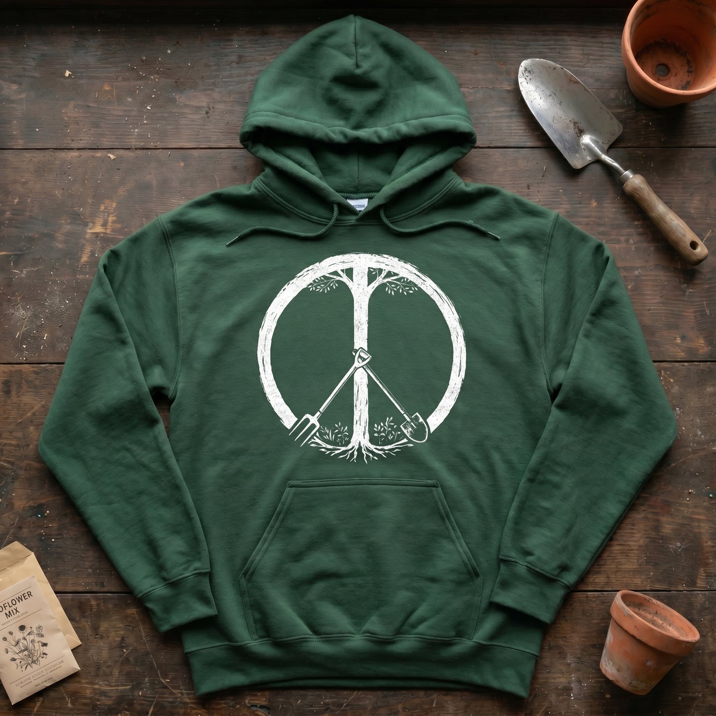 Peace Symbol Hoodie