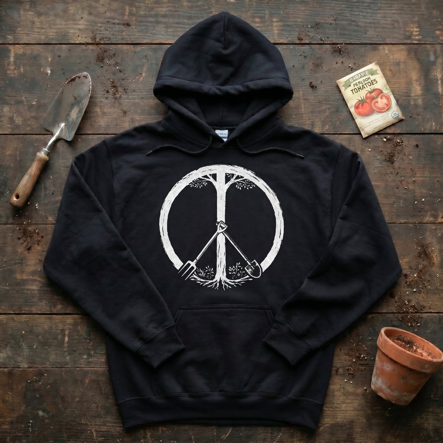 Peace Symbol Hoodie