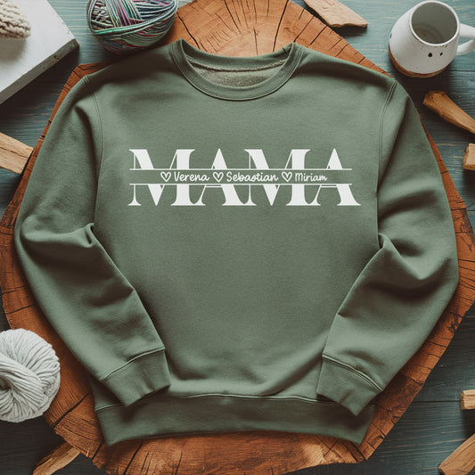 Mama Sweatshirt Personalisierbar
