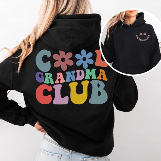 Cool Grandma Club Hoodie