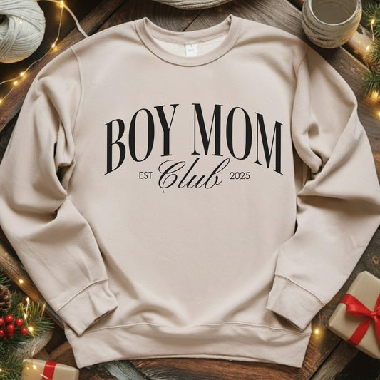 Boy Mom Club Sweatshirt