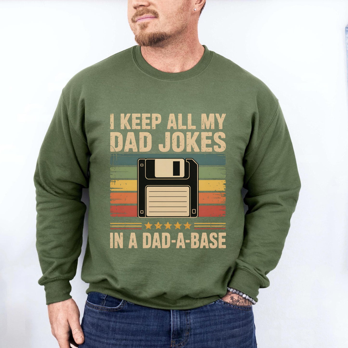 All Dad Jokes Sweatshirt