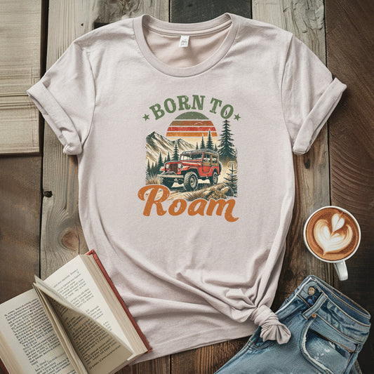 Geboren zum Streifen T‑Shirt