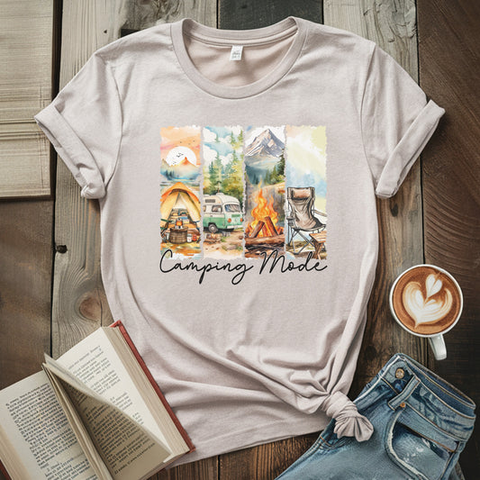 Seebrise‑Camp Aquarell T‑Shirt