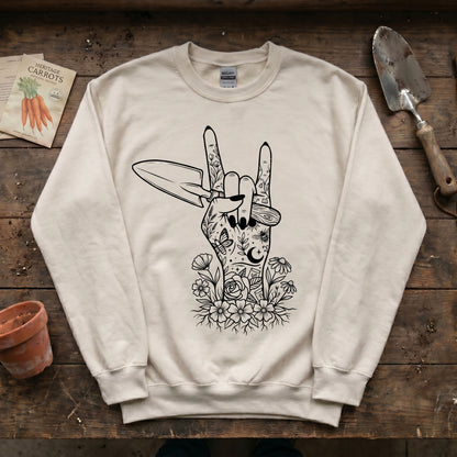 Gardening Rock Sweatshirt