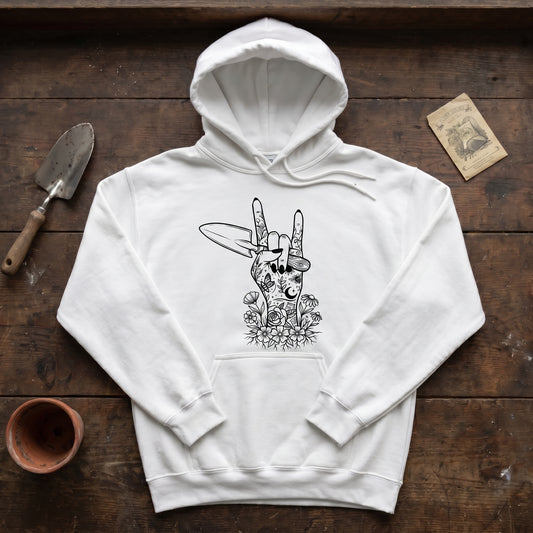 Gardening Rock Hoodie