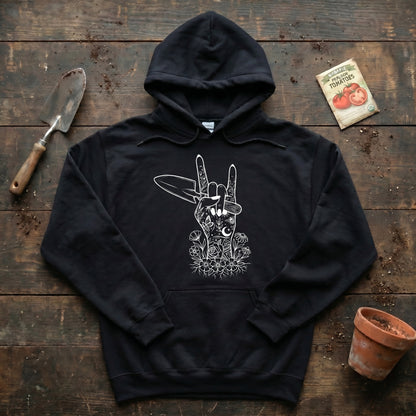 Gardening Rock Hoodie