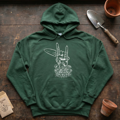 Gardening Rock Hoodie