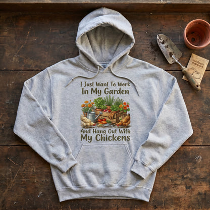 Garden & Chickens Hoodie