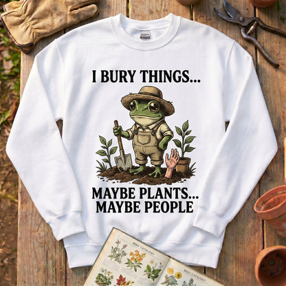 Retro Sarcastic Gardening Sweatshirt