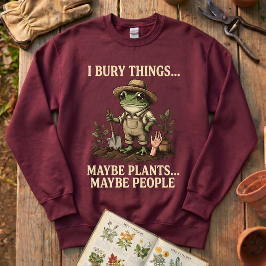 Retro Sarcastic Gardening Sweatshirt