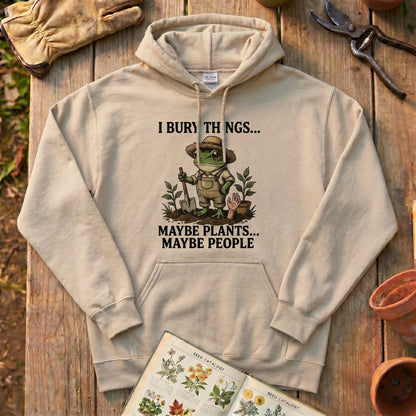Retro Sarcastic Gardening Hoodie