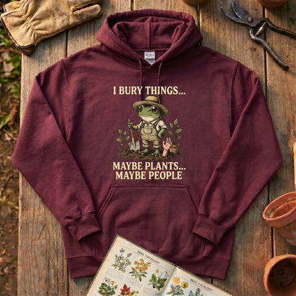 Retro Sarcastic Gardening Hoodie