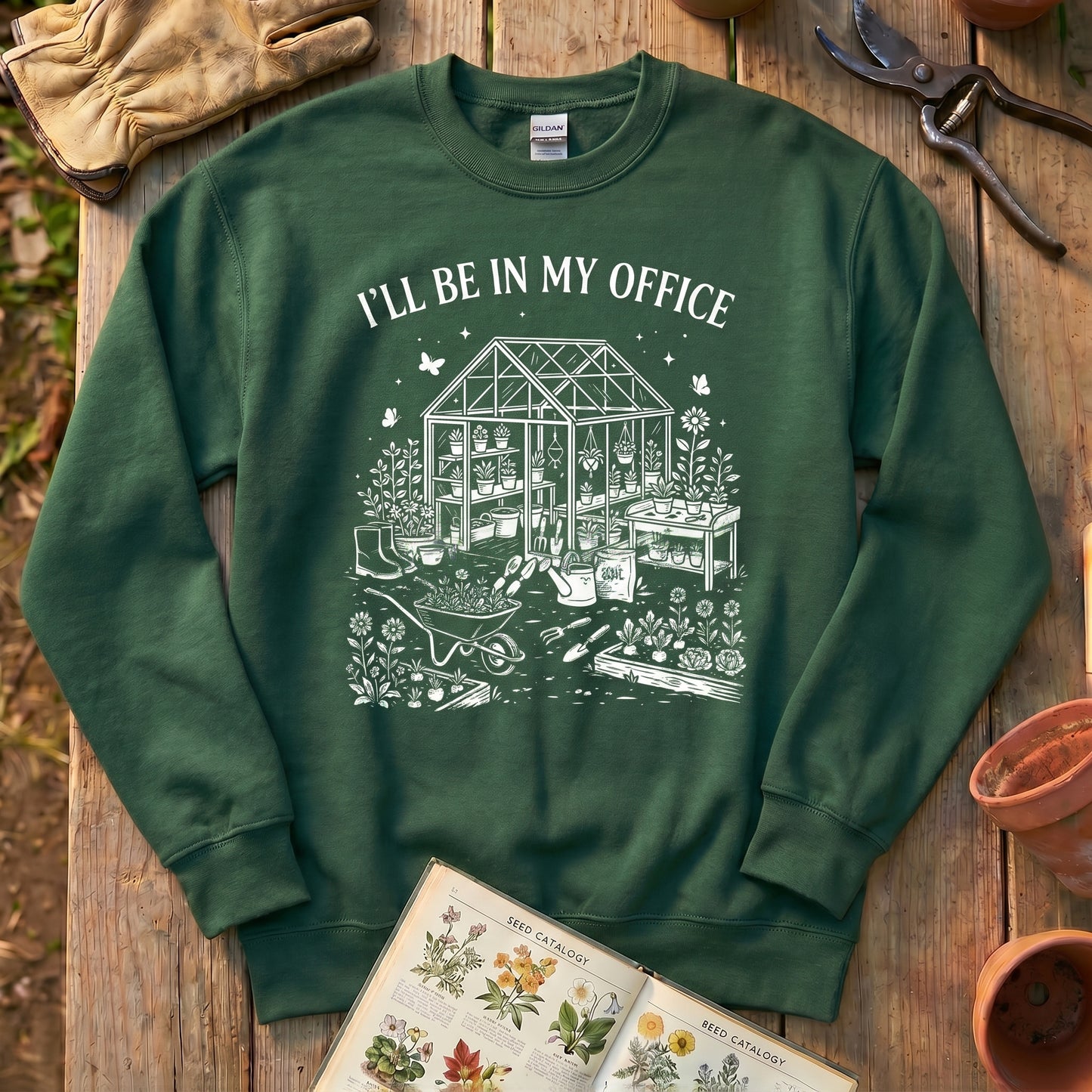 I'll Be In My Office Sweatshirt