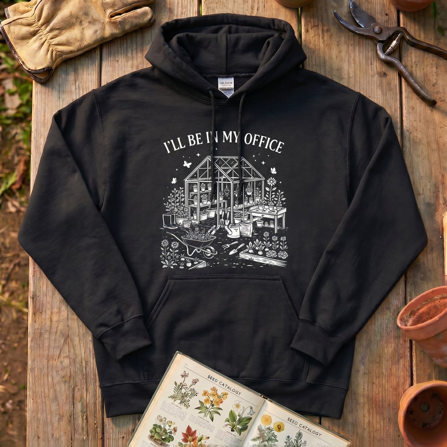 I'll Be In My Office Hoodie